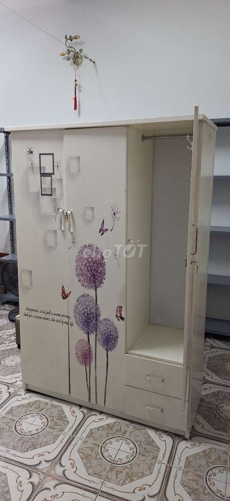 Tủ quần áo nhựa Đài Loan 3 cánh. Mua bán Tủ, kệ gia đình tại Quận Ba Đình Hà Nội được đăng bởi Hoàng nhã  hình 1