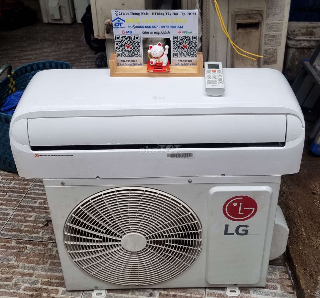LG  1hp R32 2023 zin êm. Mua bán Máy lạnh, điều hoà tại Quận Gò Vấp Tp Hồ Chí Minh được đăng bởi Ngoc Yen hình 1