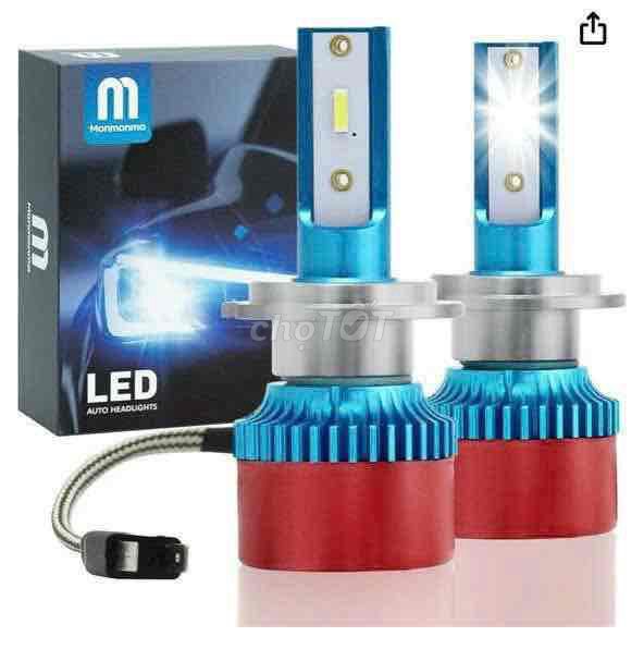 Bóng đèn pha LED Monmonma H7,  Mỹ gửi về Mới