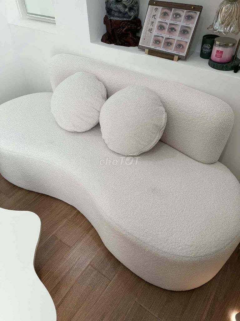 Ghế sofa thanh lý 1m6 98%. Mua bán Bàn ghế tại Huyện Hóc Môn Tp Hồ Chí Minh được đăng bởi Thao Tran hình 1