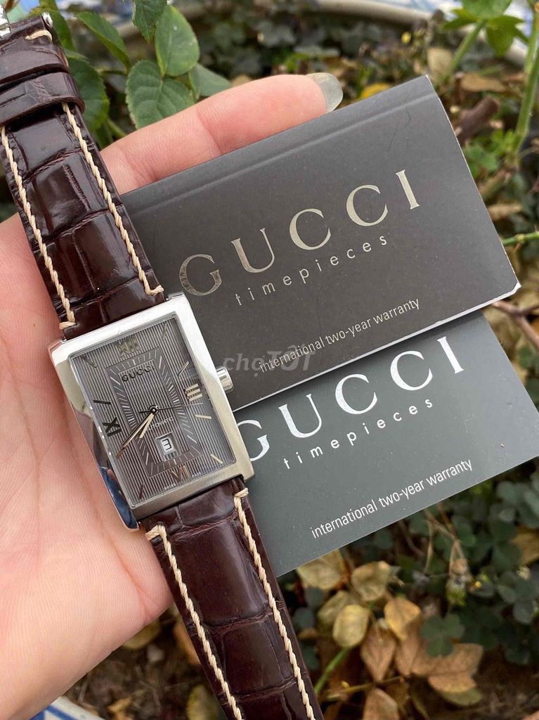 Đồng hồ đeo tay Guccji automatic tank chính hãng. Mua bán Đồng hồ tại Huyện Thuỷ Nguyên Hải Phòng được đăng bởi lê minh thông hình 1