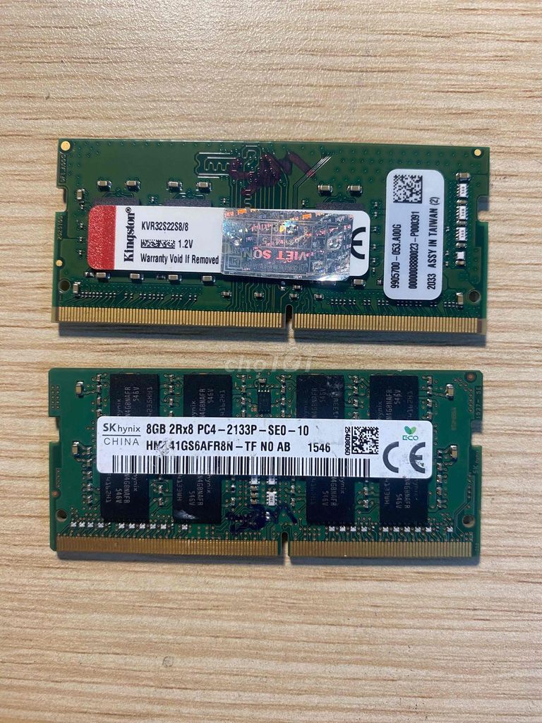 Ram Laptop 8GB DDR4 bus 2133. Mua bán Linh kiện (RAM, Card...) tại Quận Đống Đa Hà Nội được đăng bởi The Sol hình 1