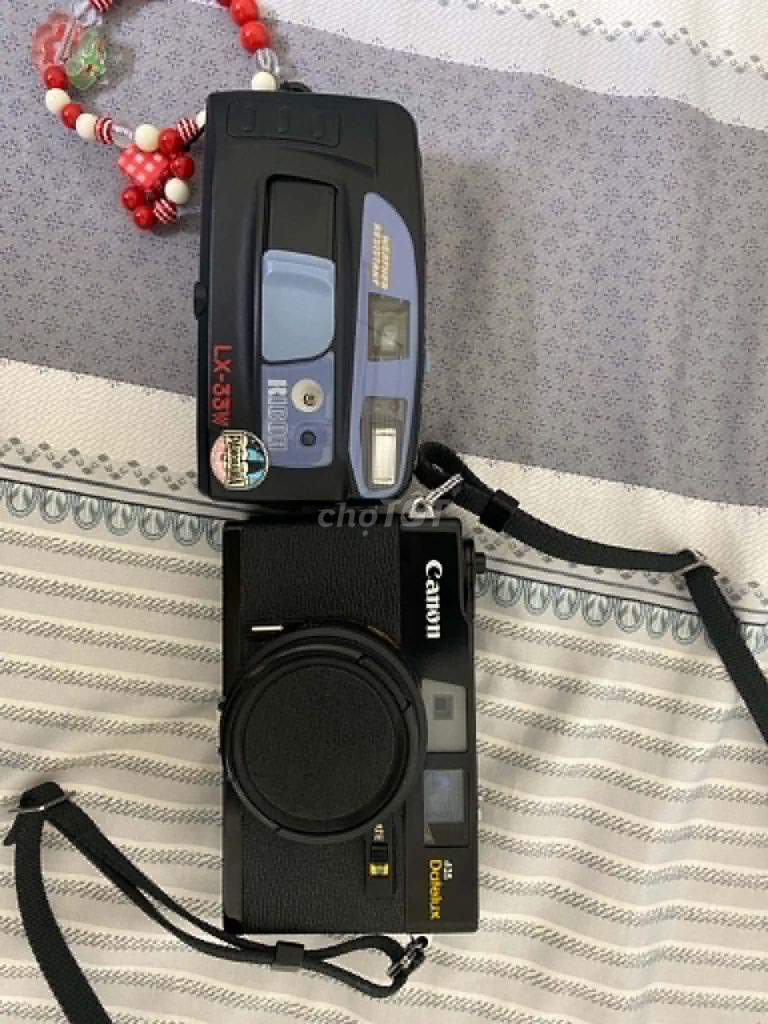 Máy ảnh film Ricoh LX-33W Đen và Canon A35 Datelux. Mua bán Máy ảnh, Máy quay tại Huyện Sơn Hòa Phú Yên được đăng bởi Lê Võ Tấn Cường hình 1