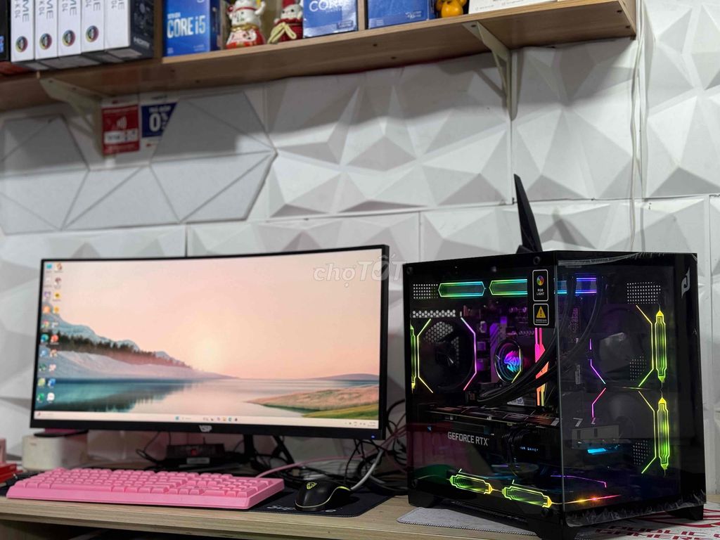 PC TẢN NHIỆT NƯỚC, PC GAMING, PC BỂ CÁ CHIẾN GAME. Mua bán Máy tính để bàn tại Quận Bình Tân Tp Hồ Chí Minh được đăng bởi TRAIĐẸP bán máy tính hình 5