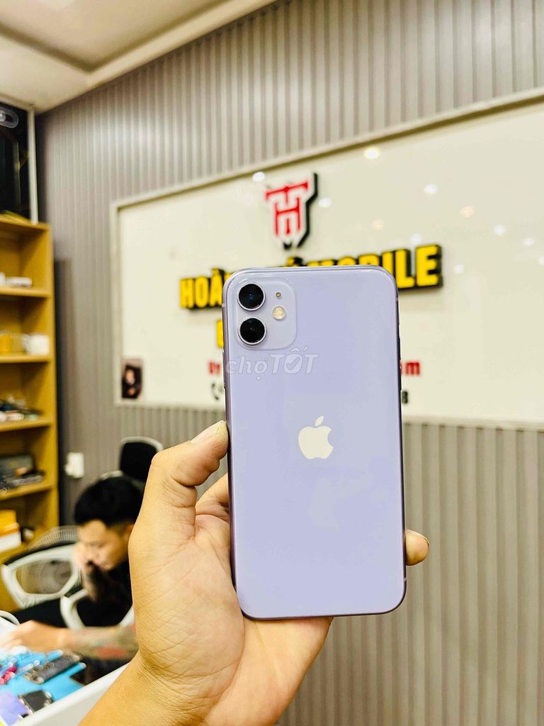 iPhone 11 Quốc Tế 64G Tím. Mua bán Điện thoại tại Quận Liên Chiểu Đà Nẵng được đăng bởi Hoàng Tú Mobile hình 1