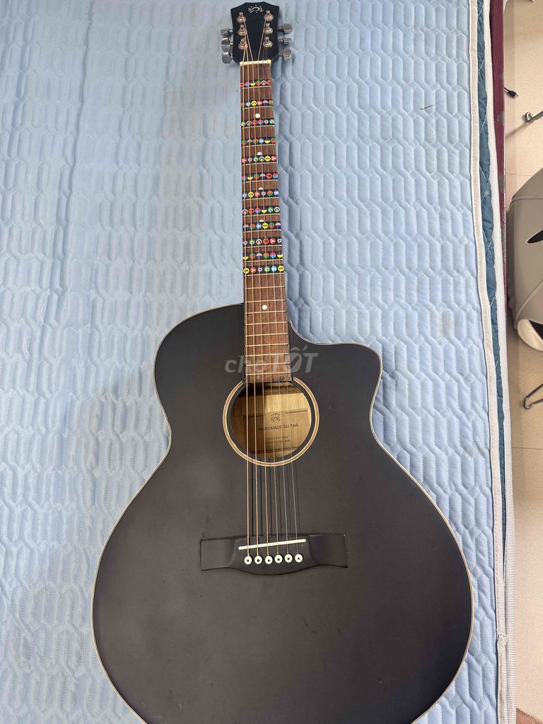 Đàn guitar SOL KING KACH GUITAR Acoustic Đen. Mua bán Nhạc cụ tại Thành phố Nha Trang Khánh Hòa được đăng bởi Bin hình 1