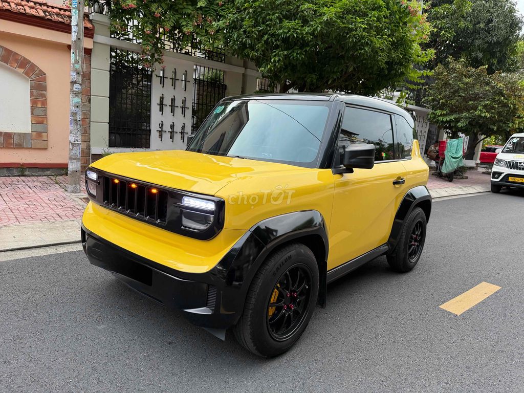 VinFast VF3, 2025, желтый, покупка батареи, много тюнинга