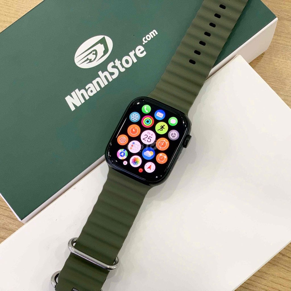 APPLE WATCH SERIES 7 45MM GPS Nguyên Zin Đẹp 98%