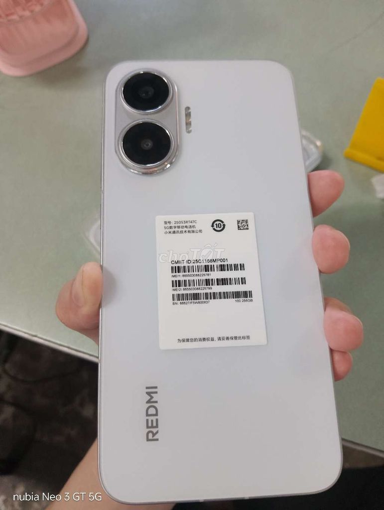 Redmi Turbo 4 Pro 256GB Trắng. Mua bán Điện thoại tại Quận 3 Tp Hồ Chí Minh được đăng bởi Tài hình 1