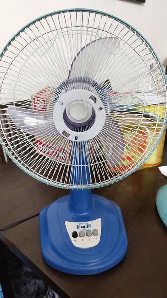 Quạt điện Fuji Xanh dương. Mua bán Quạt tại Quận Phú Nhuận Tp Hồ Chí Minh được đăng bởi Hội Đồ Điện Tử hình 1