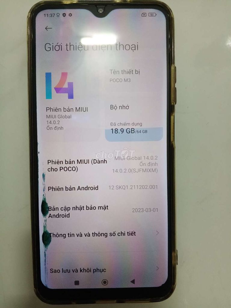 POCO M3 64GB Đen. Mua bán Điện thoại tại Quận 10 Tp Hồ Chí Minh được đăng bởi hưng hình 1