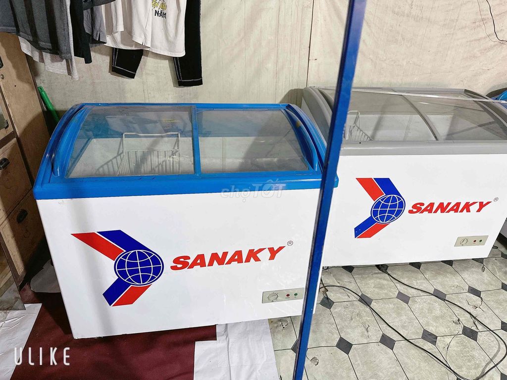 Tủ đông Sanaky 320L kính cong. Mua bán Tủ lạnh tại Quận Tân Phú Tp Hồ Chí Minh được đăng bởi Ninh Thanh lý Tủ Đông hình 1