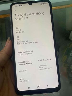 Xiaomi Redmi 13R 6GB/128GB Đen