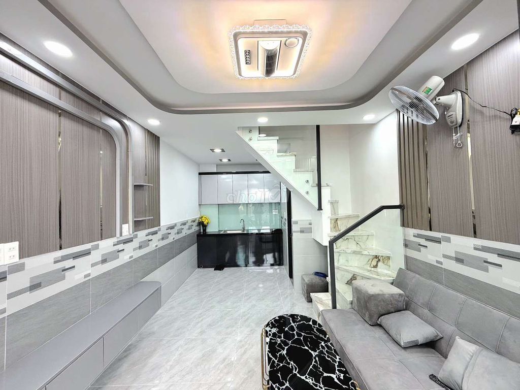 nhà hẻm xe hơi quận 7 3.5x7m 2 tầng 1 tỷ 480 