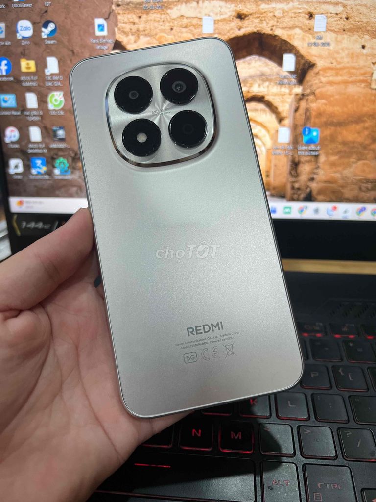 Xiaomi Redmi Note 15 Pro 5G 256GB Xám Titan. Mua bán Điện thoại tại Quận Tân Bình Tp Hồ Chí Minh được đăng bởi Mạch Tuấn hình 1