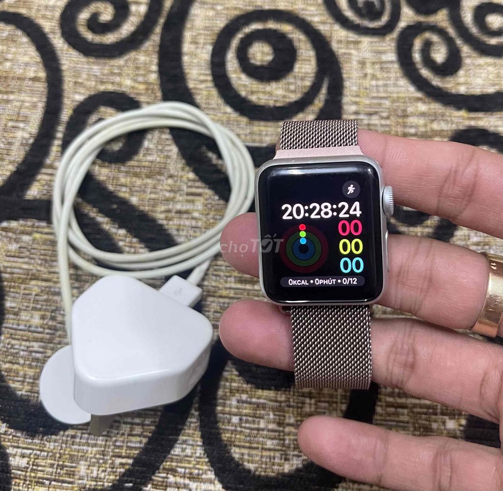 Apple Watch Seri 3 38mm zin full chức năng