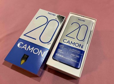 Tecno Cammon 20 pro 8-256G fullbox