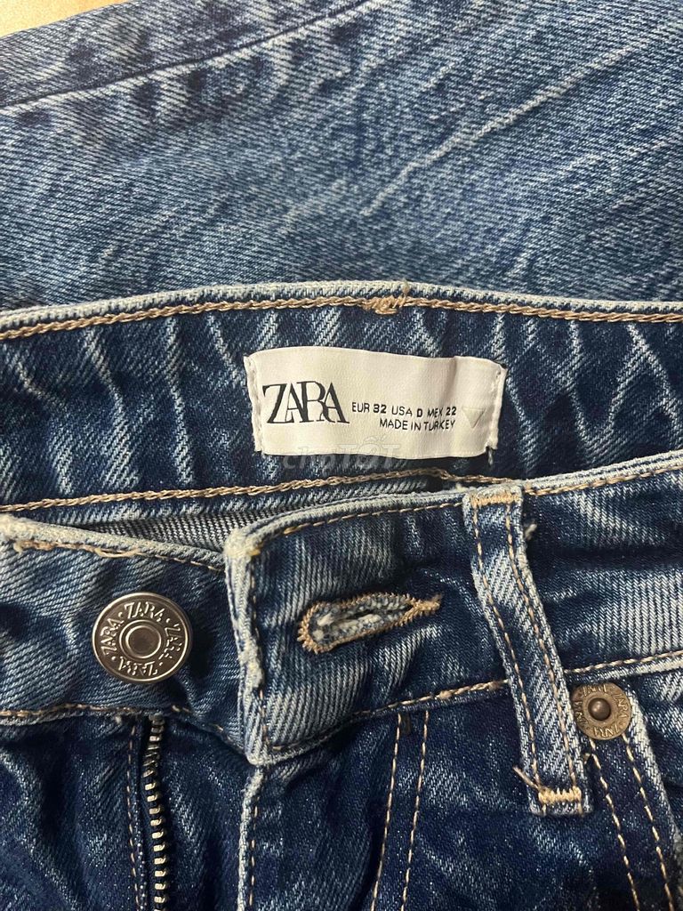 Quần jean Zara Nữ Denim Xanh. Mua bán Quần áo tại Quận Ba Đình Hà Nội được đăng bởi Ha Nguyen hình 1