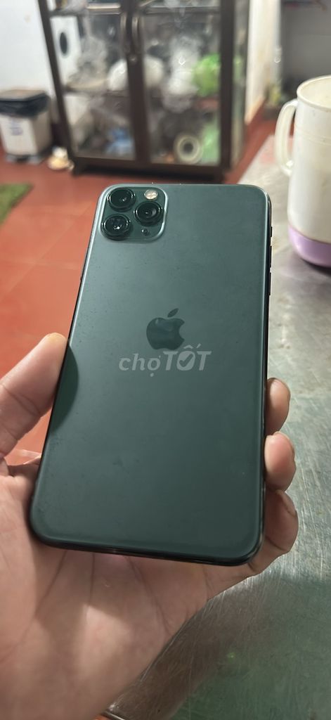 iPhone 11 Pro Max 64GB Xám Đã thay pin. Mua bán Điện thoại tại Huyện Ea H'leo Đắk Lắk được đăng bởi Trần Dần hình 1