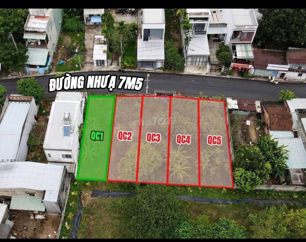 🌹 CỤM 5 LÔ QUAN CHÂU - HOÀ XUÂN | ĐƯỜNG NHỰA 7M5