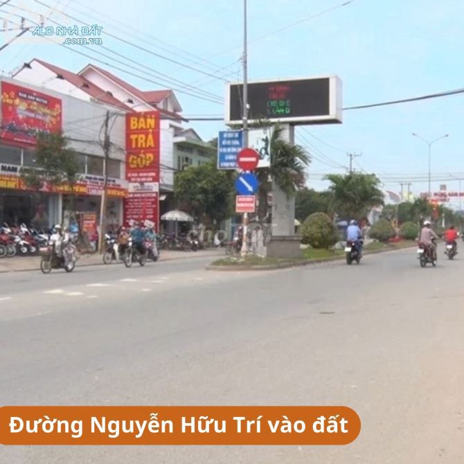 Đất nền thổ cư đường Nguyễn Hữu Trí giáp Bình Chánh, 100m2, SHR,1.2 tỷ