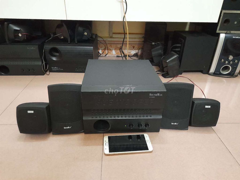 Loa vi tính 4.1  SoundMax A 5000. Mua bán Tivi, Âm thanh tại Quận Tân Phú Tp Hồ Chí Minh được đăng bởi Vũ Tân Phú 2 hình 1
