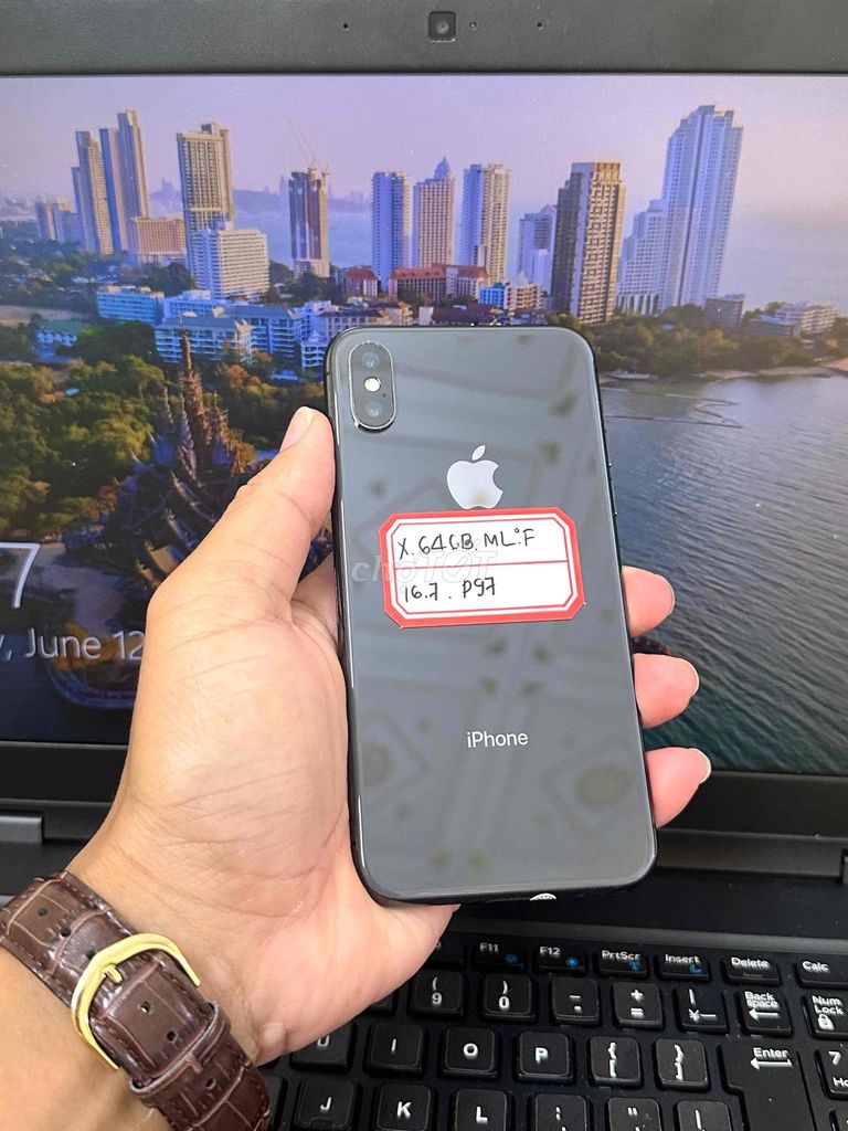 iPhone X 64GB. Mua bán Điện thoại tại Thành phố Cà Mau Cà Mau được đăng bởi Thái Hoàng Vũ hình 1