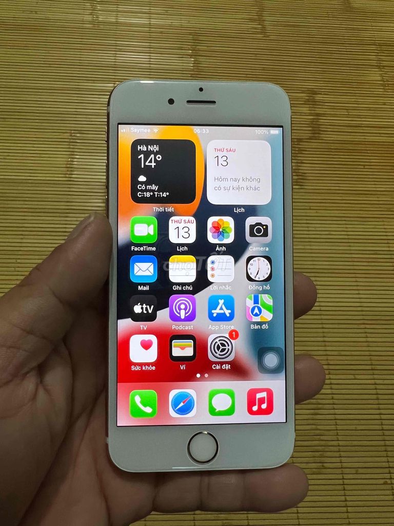 bán iphone 6s quốc tế 32gb vân tay nhạy pin 100