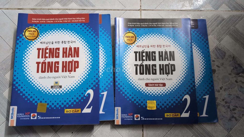 Sách Tiếng Hàn Tổng Hợp Sơ cấp 1, 2. Mua bán Sách tại Quận Tân Bình Tp Hồ Chí Minh được đăng bởi Phúc Nguyễn hình 1