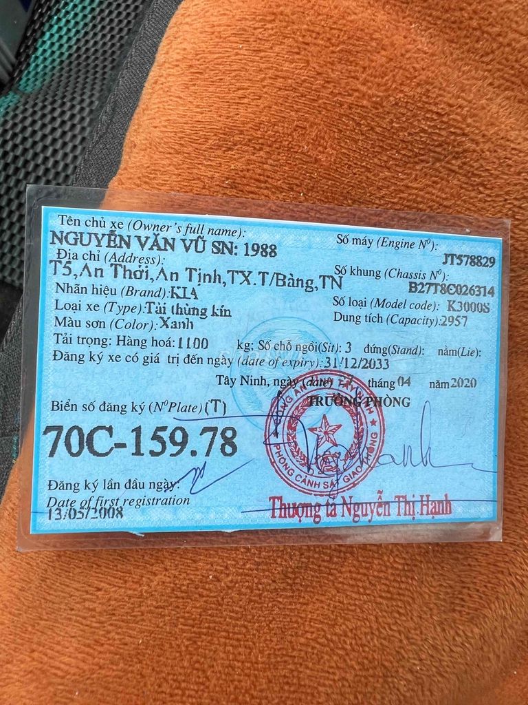 hết việc chạy cần bán xe a chị e hợp hú hí em ạh. Mua bán Xe tải, xe ben tại Huyện Châu Thành An Giang được đăng bởi võ Minh Hiền  hình 2