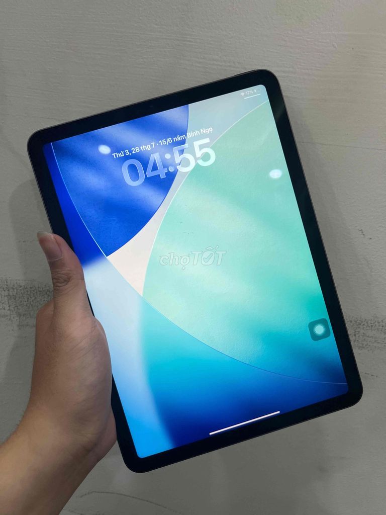 Apple iPad Air 4 64GB Wifi Xám Mất vân tay. Mua bán Máy tính bảng tại Quận Tân Bình Tp Hồ Chí Minh được đăng bởi TechCare hình 1