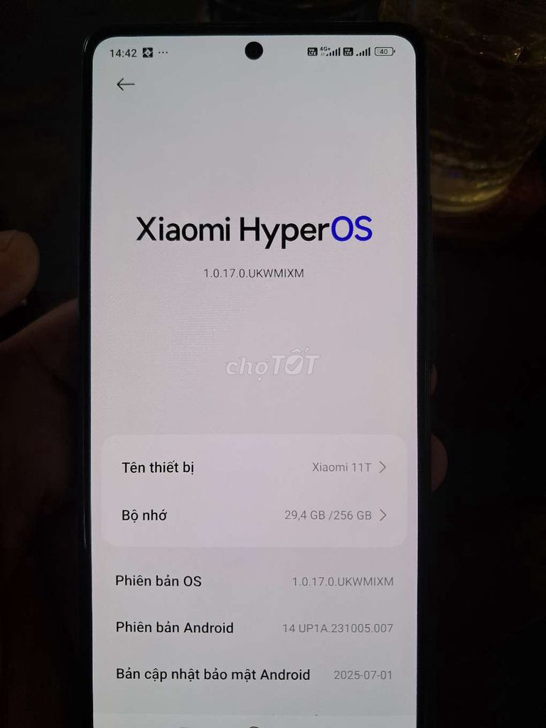 Xiaomi 11T 5G 8/256 zin đẹp. Mua bán Điện thoại tại Quận Gò Vấp Tp Hồ Chí Minh được đăng bởi Hung  hình 1