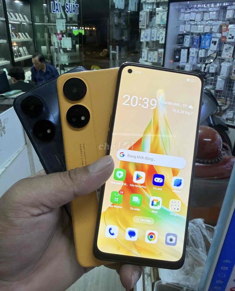 Oppo Reno 8T 4G Ram 8/256GB nguyên zin đẹ full BH3. Mua bán Điện thoại tại Quận Bình Tân Tp Hồ Chí Minh được đăng bởi Di Động khmer saigon hình 1