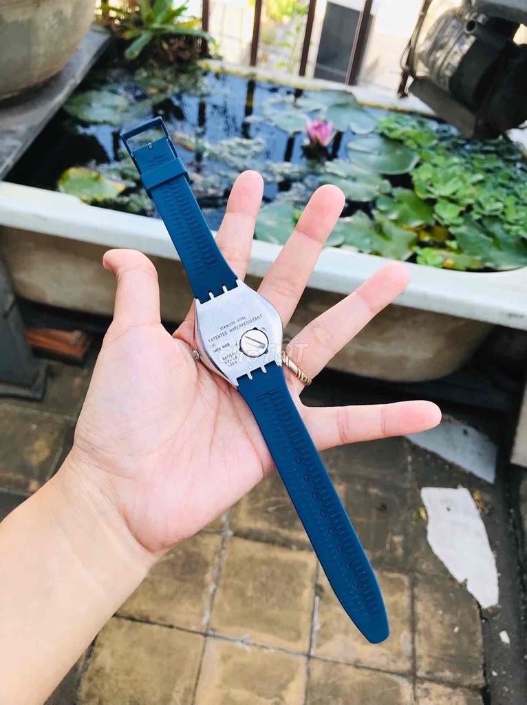 đồng hồ nam Swatch swiss size 37mm dây silicon