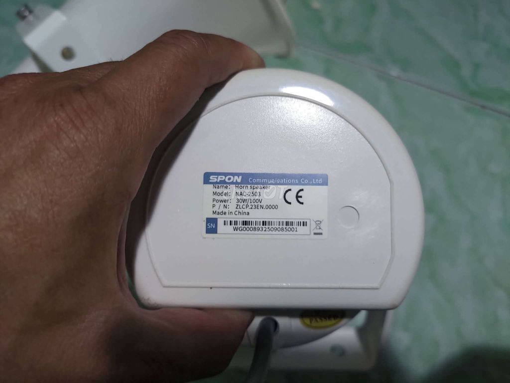 Loa phóng thanh SPON NAC-2503. Mua bán Tivi, Âm thanh tại Thành phố Thủ Đức Tp Hồ Chí Minh được đăng bởi Minh Phát hình 1