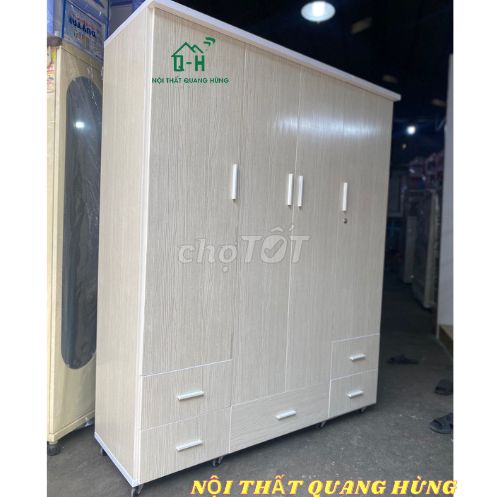 TỦ NHỰA CAO CẤP 4 CÁNH MỞ HCM ++ TỦ QUẦN ÁO $$$!!!