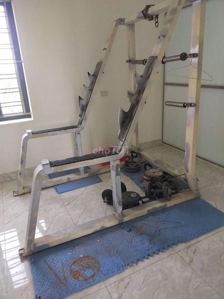 Dàn tạ kim loại gia đình. Mua bán Đồ thể thao, Dã ngoại tại Huyện Nghĩa Hưng Nam Định được đăng bởi Khanh hình 1