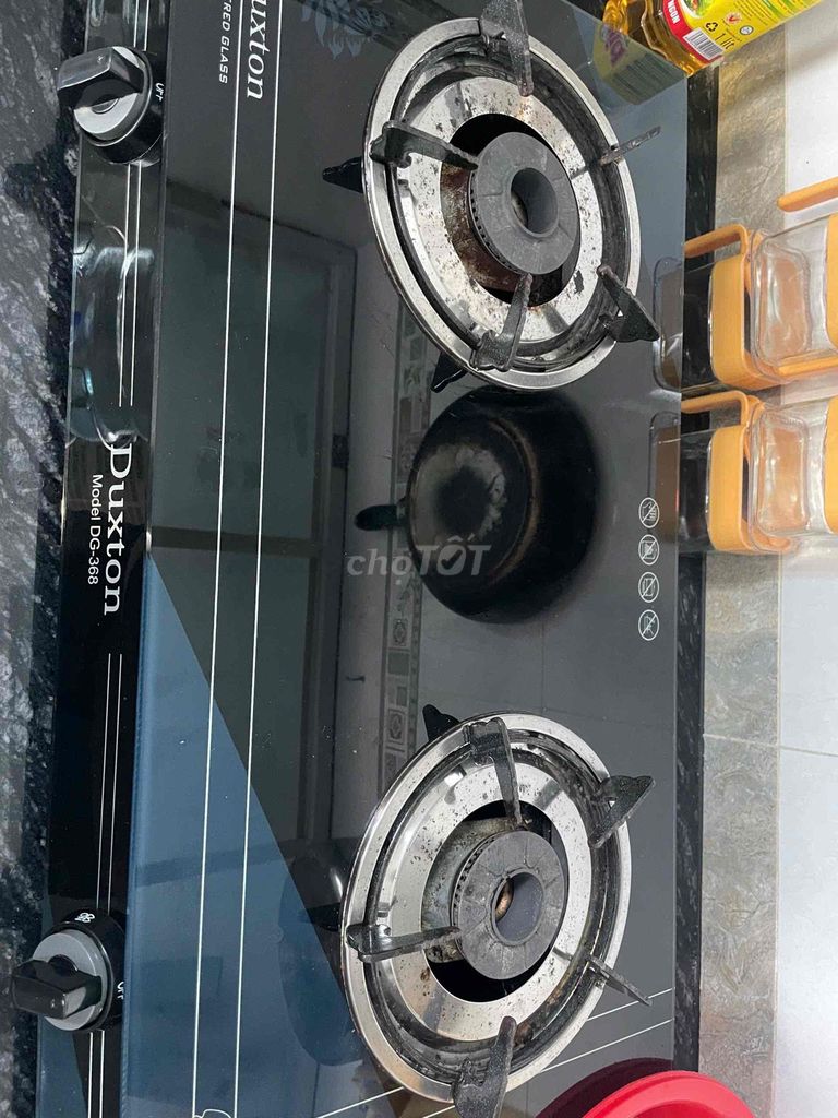 Bếp ga Duxton DG-368 Đen. Mua bán Bếp, lò, đồ điện nhà bếp tại Huyện Nhà Bè Tp Hồ Chí Minh được đăng bởi Cô Chang Cook hình 1
