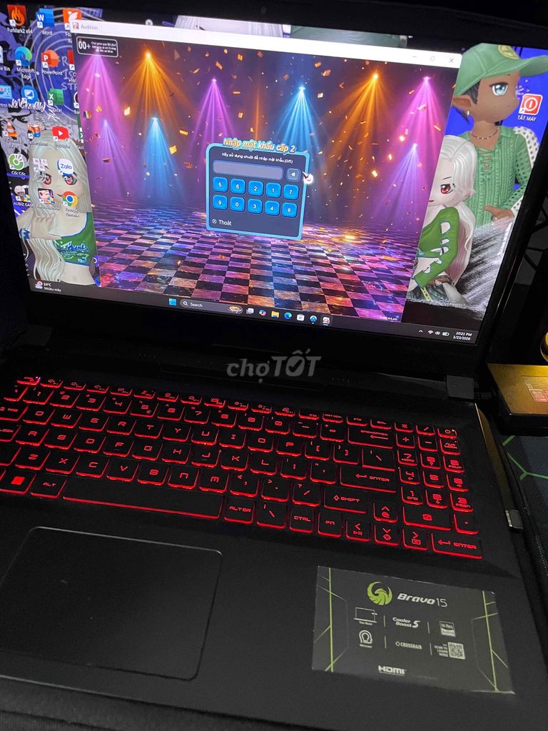 MSI Bravo 15 Ryzen 5 8GB/256GB. Mua bán Laptop tại Thành phố Mỹ Tho Tiền Giang được đăng bởi Bin Nguyễn hình 1