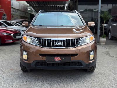 Kia Sorento 2018 2.2D, máy dầu, màu vàng,77.000 km