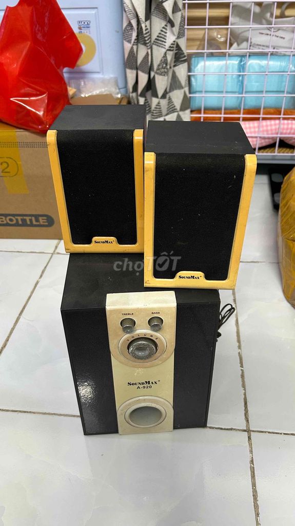 Loa vi tính SoundMax A-920 Đen Đã sử dụng. Mua bán Tivi, Âm thanh tại Quận Tân Bình Tp Hồ Chí Minh được đăng bởi Huỳnh Hoài Phong hình 1