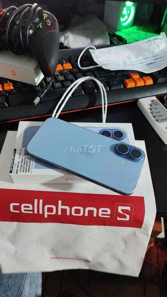 Apple iPhone 17 Xanh Cấn nhẹ 100%. Mua bán Điện thoại tại Thành phố Thuận An Bình Dương được đăng bởi Nhựt Quang Nguyễn hình 1