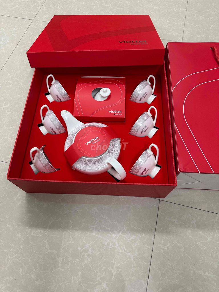 Bộ ấm trà quà tặng Viettel Telecom. Mua bán Nội thất, đồ gia dụng khác tại Quận Hà Đông Hà Nội được đăng bởi Mạnh Hà hình 1