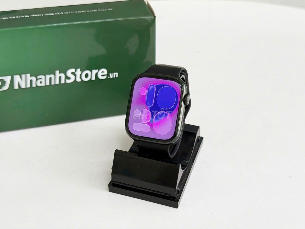 Apple Watch Series 7 45MM GPS Xanh Lá Máy Zin đẹp. Mua bán Thiết bị đeo thông minh tại Quận Ninh Kiều Cần Thơ được đăng bởi Cầm đồ Nhanh hình 1