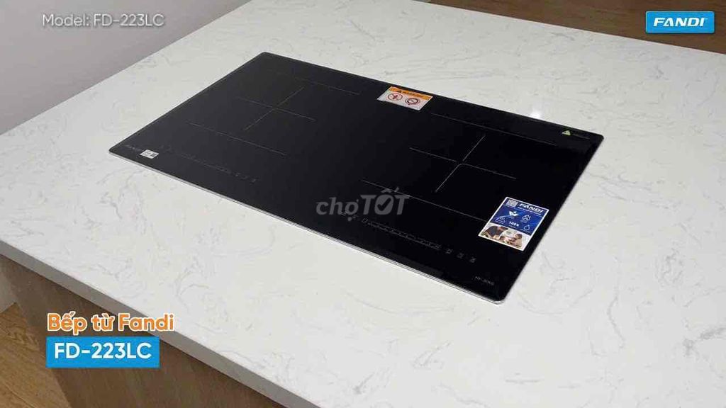 Bếp từ đôi Fandi FD-223LC. Mua bán Bếp, lò, đồ điện nhà bếp tại Quận Cẩm Lệ Đà Nẵng được đăng bởi Nội Thất Bếp Trọn Gói Gia Đình Phát  hình 1