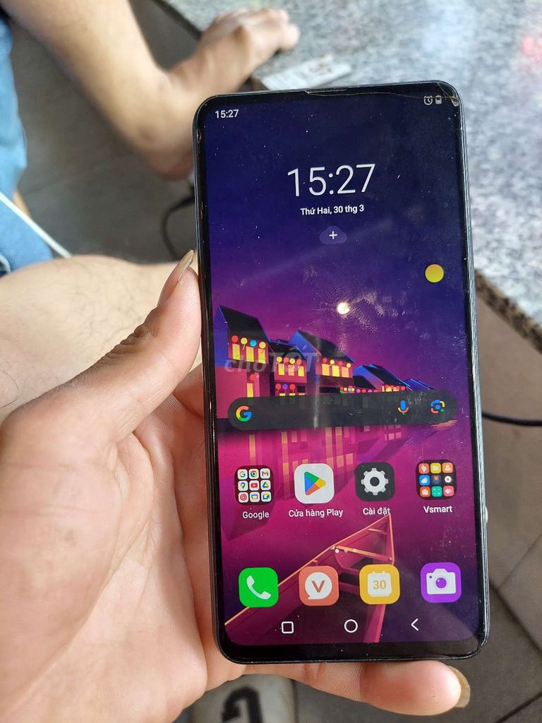Vsmart Active 3 Đen Nứt kính nhẹ. Mua bán Điện thoại tại Thành phố Thủ Đức Tp Hồ Chí Minh được đăng bởi trankieu hình 1