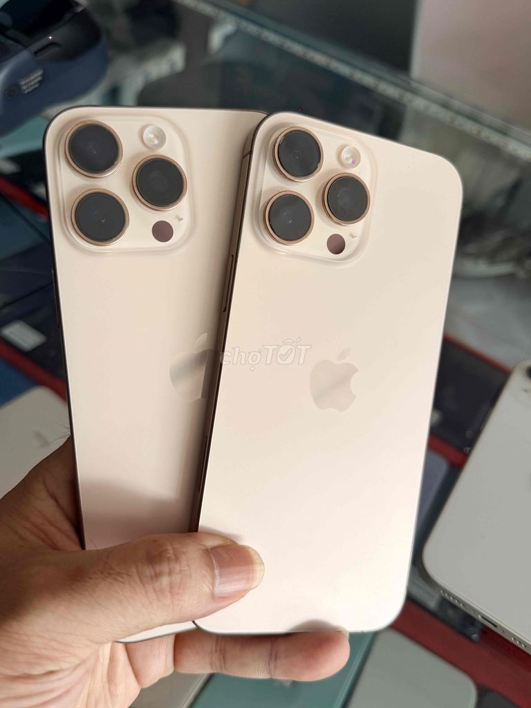 Apple iPhone 16 Pro Max 256Gb VN Vàng sa mạc 99%. Mua bán Điện thoại tại Thành phố Mỹ Tho Tiền Giang được đăng bởi Sanh Phone hình 1