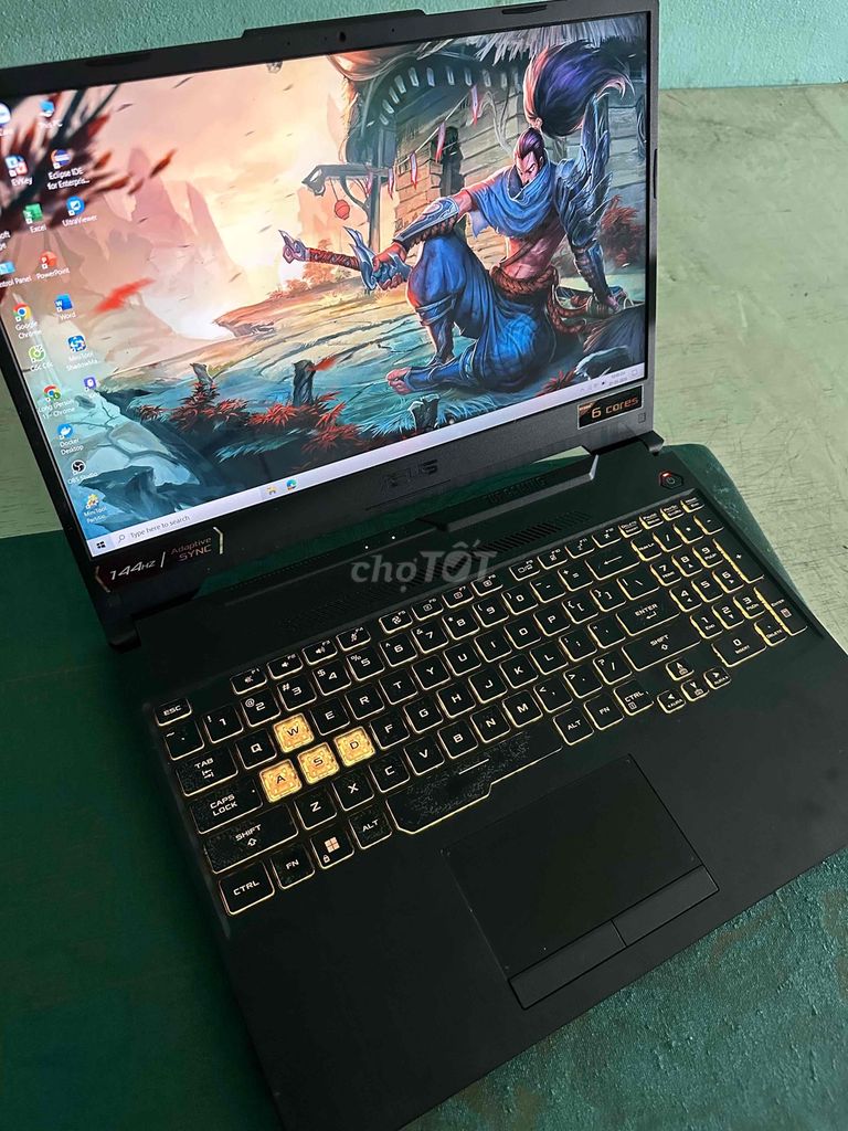 Laptop Asus TUF Gaming A15 đen. Mua bán Laptop tại Quận Hải Châu Đà Nẵng được đăng bởi I Love you hình 1