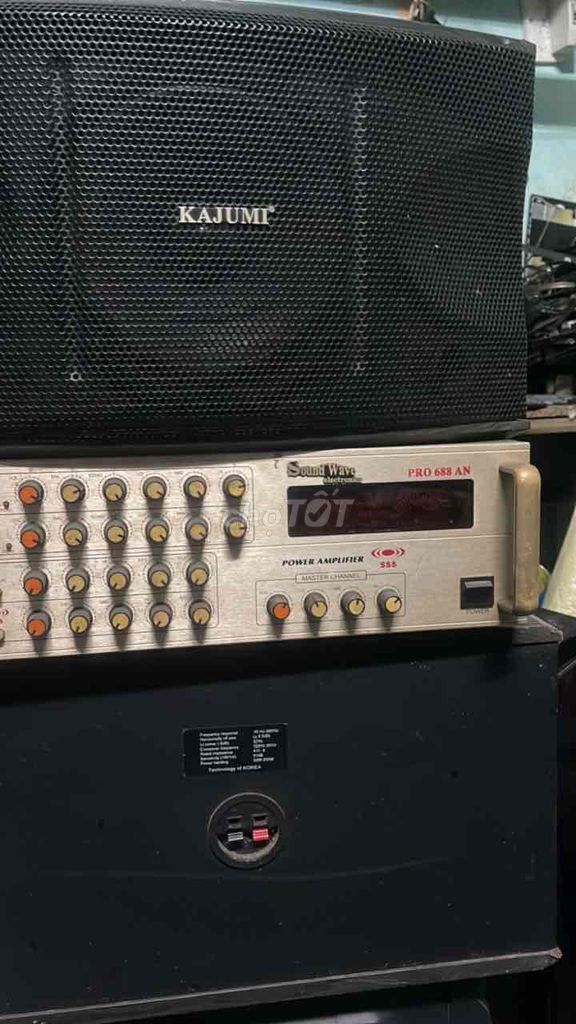 Dàn karaoke Sound Wave PRO 688 AN. Mua bán Tivi, Âm thanh tại Quận 12 Tp Hồ Chí Minh được đăng bởi trannam hình 1