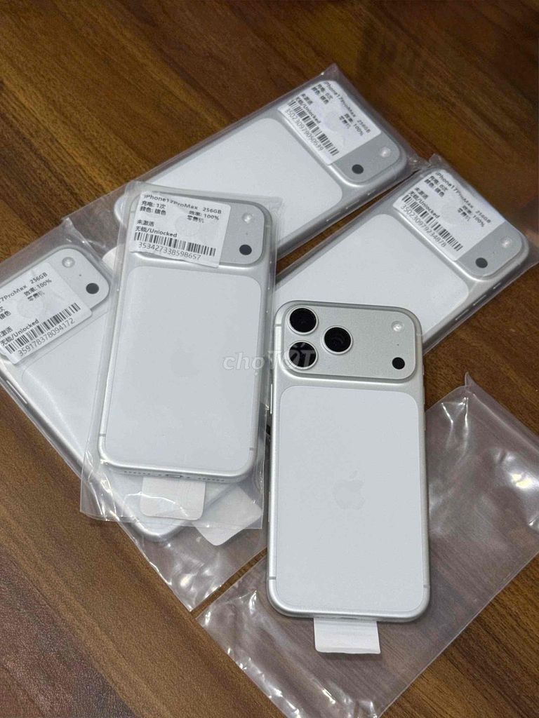 iPhone 17 Pro Max 256GB Bạc New Chưa Active Nobox. Mua bán Điện thoại tại Huyện Hóc Môn Tp Hồ Chí Minh được đăng bởi SIRI STORE HCM hình 1